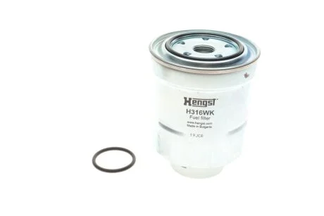 Фільтр паливний TOYOTA AURIS, COROLLA 1.4-2.0 D-4D 06- (вир-во HENGST) HENGST FILTER H316WK