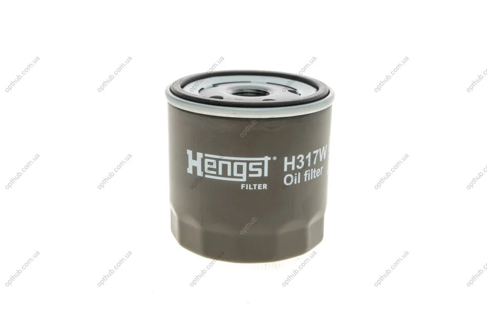 Фильтр масляный двигателя VW GOLF VI, VII, SKODA FABIA III 1.0-1.5 TSI 12- (пр-во HENGST) HENGST FILTER H317W01 (фото 1)