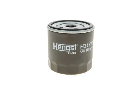 Фильтр масляный двигателя VW GOLF VI, VII, SKODA FABIA III 1.0-1.5 TSI 12- (пр-во HENGST) HENGST FILTER H317W01