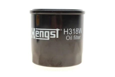 Фильтр масляный двигателя CHEVROLET AVEO 1.2 08-, RAVON 1.5 15- (пр-во HENGST) HENGST FILTER H318W