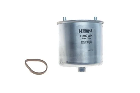 Фільтр паливний FORD 1.4-1.6 TDCI 08-, VOLVO 1.6 D2 10- (вир-во HENGST) HENGST FILTER H397WK