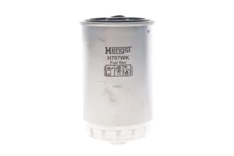 Фільтр паливний HYUNDAI ACCENT III 1.5 CRDi 06- (вир-во HENGST) HENGST FILTER H707WK