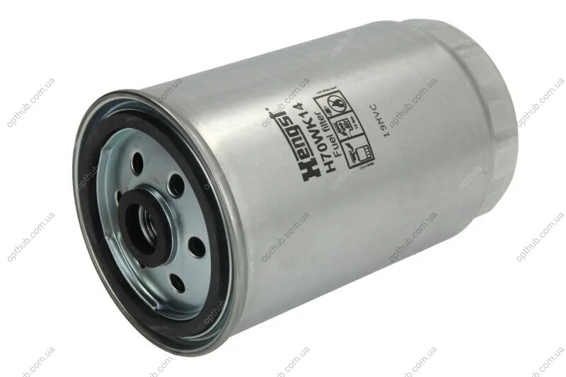Фільтр паливний KIA HYUNDAI (вир-во HENGST) HENGST FILTER H70WK14 (фото 1)
