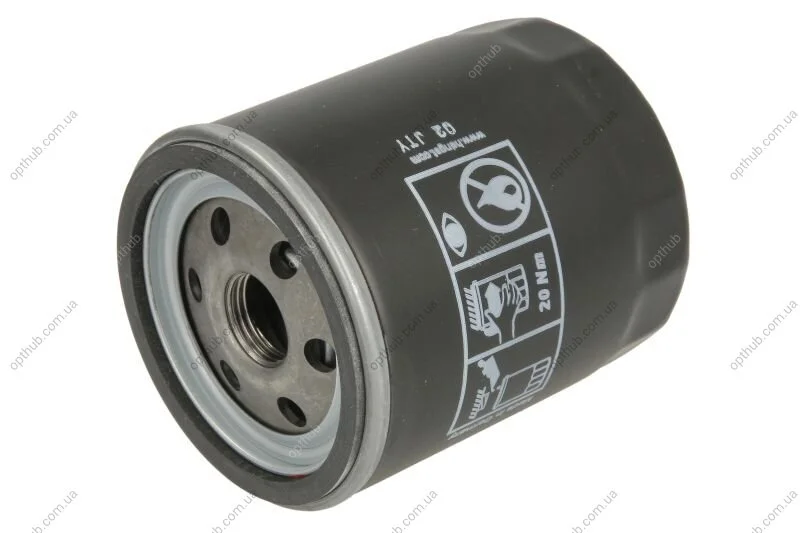 Фильтр масляный двигателя FORD, MAZDA (пр-во Hengst) HENGST FILTER H90W27 (фото 1)