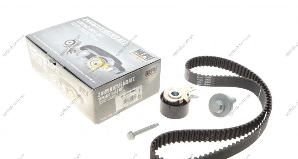 Комплект ГРМ Renault Kangoo 1.5dCi 01- (123x27) (2 болти) UA63 HEPU 20-1269-M14 (фото 1)