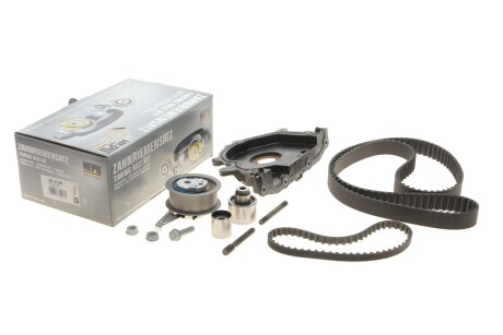 Комплект ГРМ VW Caddy IV/Crafter/T6 2.0 TDI 15- (145x25) (ремінь насоса масляного + сальник к (opt-om) HEPU 20-2135