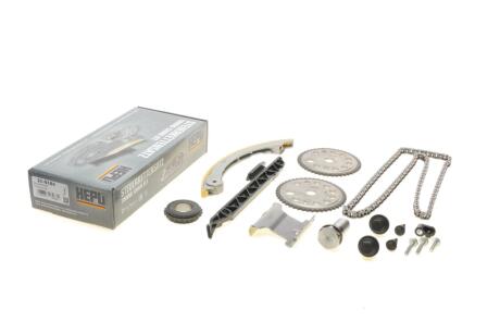 Комплект ланцюга ГРМ Opel Vectra B/C/Astra G 2.0-2.2.2 01- (ланцюг, натяжник, шестерня) UA63 HEPU 21-0184