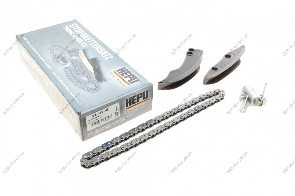 Комплект ланцюга ГРМ BMW 3 (E90/E91/E92/F30/F31) 5 (E61/F11/F11) X1 (E84) X3 (E83/F25) 2.0D 06-19 UA63 HEPU 21-0196 (фото 1)