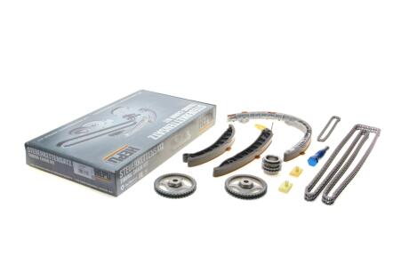 Комплект ланцюга ГРМ Porsche Cayenne (92A/9PA)/Panamera (970) 4.8 V8 09- (z=266/68) (opt-om) HEPU 21-0267