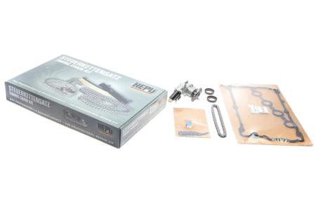 Комплект ланцюга ГРМ VW Passat 1.8T -05 (+комплект прокладок кришки клапанів) (opt-om) HEPU 21-0328