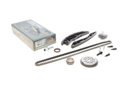 Комплект ланцюга ГРМ Hyundai i20/i30/ix20 1.4/1.6 07-/Kia Rio/Soul 1.4/1.6 11- (z=158) UA63 HEPU 21-0413
