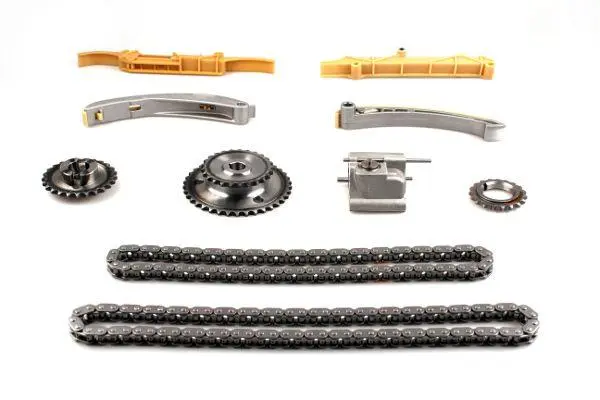 Комплект ГРМ (ланцюг + шестерня) BMW 3 (E36), 5 (E34), 5 (E39), 7 (E38) OPEL OMEGA B 2.5D 09.91-05.04 HEPU 21-0477 (фото 1)