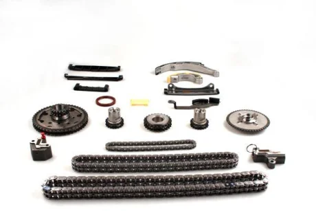 Комплект ГРМ (ланцюг + шестерня) NISSAN ALMERA II, ALMERA TINO, PRIMERA, X-TRAIL I 2.2D 06.01- HEPU 21-0518