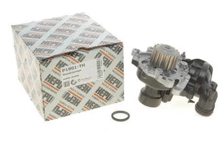 Помпа води Citroen/Peugeot 1.5BlueHDi/Ford 1.5Ecoblue/Opel 1.5D/HDi 18- (з термостатом) UA63 HEPU P1901-TH