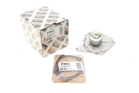 Помпа води Renault Kangoo 1.5dCi 08- (d=74mm) (металева крильчатка) UA63 HEPU P962