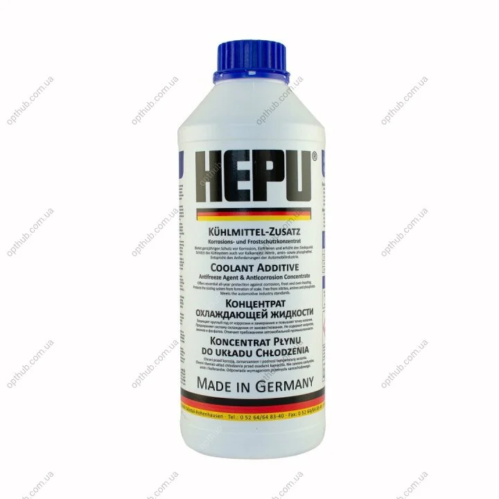 Антифриз BLUE G11 концентрат (Канистра 1,5л) HEPU P999 (фото 1)