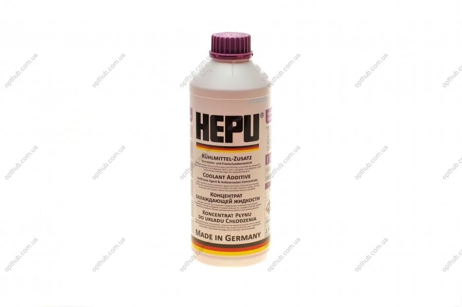 Антифриз G12++ VIOLET-PURPLE концентрат (Каністра 1,5л) P999-G12Superplus C.I.U HEPU P999-G12-SUPERPLUS (фото 1)