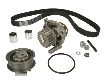 Комплект ГРМ + помпа Audi A3/Skoda Octavia/VW Golf 2.0FSI 04-10 (148x23) UA63 HEPU PK05451
