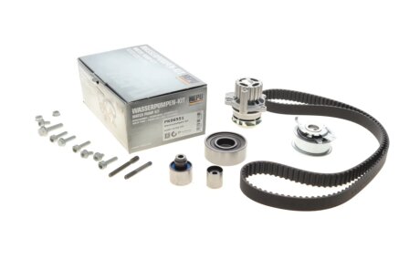 Комплект ГРМ + помпа VW Caddy 1.6TDI-2.0TDI 09- (160х25) (внутрішня помпа P655) UA63 HEPU PK06551