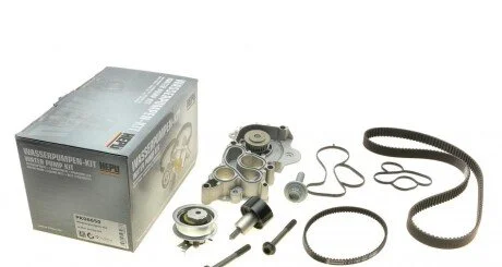 Комплект ГРМ + насос VW Caddy/Golf/Skoda Octavia/Audi A1/A3 1.2/1.4TSI/TFSI 12- (+ ремень насоса)) UA63 HEPU PK06650