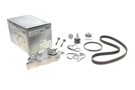 Комплект ГРМ + помпа VW Caddy/Golf/Skoda Octavia/Audi A1/A3 1.0/1.2TSI 12- (+ ремінь помпи) UA63 HEPU PK06651