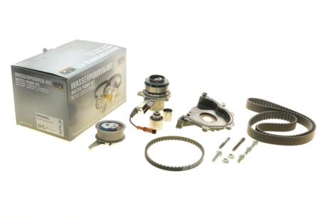 Комплект ременя ГРМ з помпою води HEPU PK06691