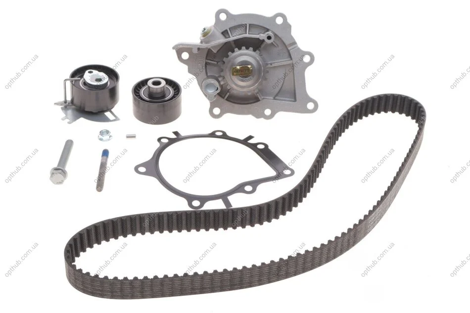 Комплект ГРМ + помпа Citroen C5/C6/C8/Fiat/Ford/Peugeot 2.2HDI 06- UA63 HEPU PK08070 (фото 1)