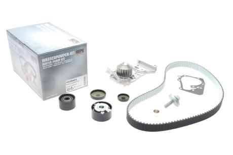 Комплект ременя ГРМ з помпою води HEPU PK08421