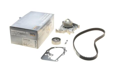 Комплект ременя ГРМ з помпою води HEPU PK08490