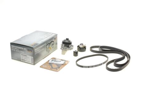 Комплект ременя ГРМ з помпою води HEPU PK09081