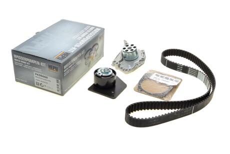 Комплект ременя ГРМ з помпою води HEPU PK09660