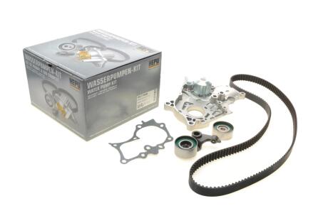 Комплект ГРМ + помпа Toyota Corolla/Avensis 2.0D 99-08 (opt-om) HEPU PK77690