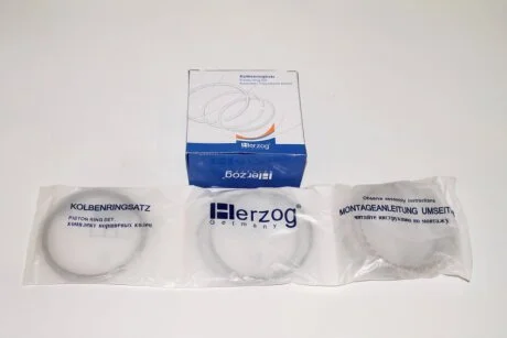 Кольцо поршневое Газель,Волга дв.402,406 d93,0 М\к HWR 0930E (произ-во HERZOG) HERZOG,Germany 406.1000100-01-БР