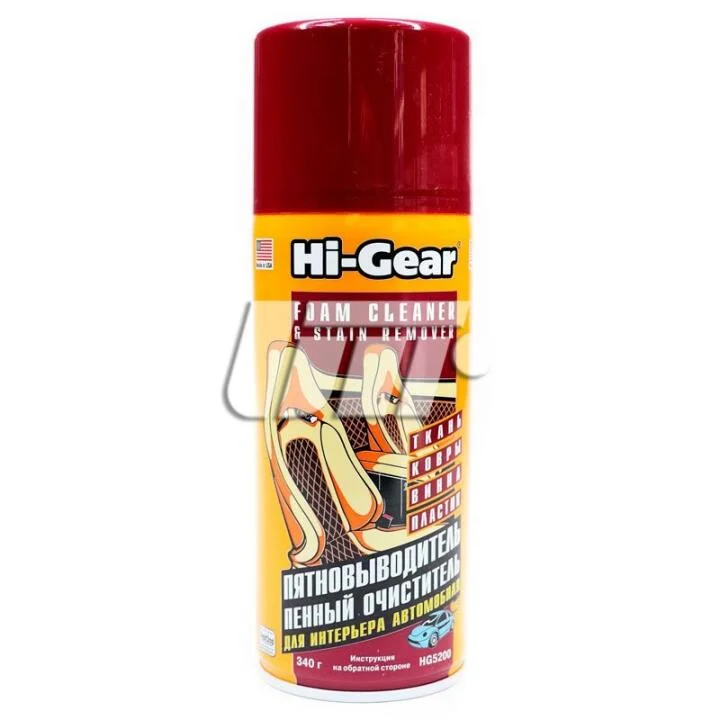 Пенный очиститель и пятновыводитель (аэрозоль) 340гр HI-GEAR HG5200 (фото 1)