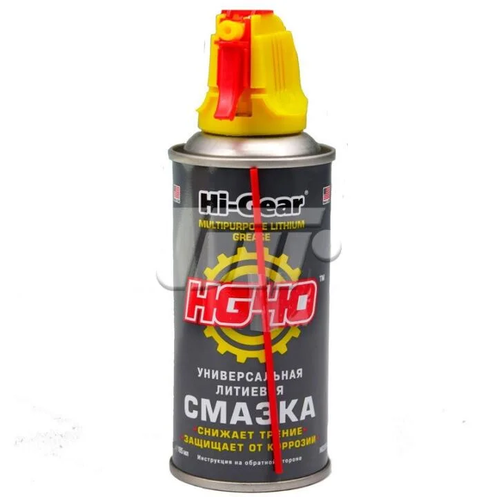 Универсальная литиевая смазка, аэрозоль HI-GEAR HG5504 (фото 1)
