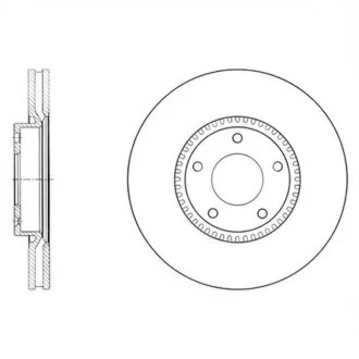 Диск гальмівний HYUNDAI ix35 - 2.0, 2.4 передн. (вир-во SANGSIN) Hi-Q (SANGSIN) SD1069
