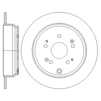 Диск тормозной Hi-Q (SANGSIN) SD4119
