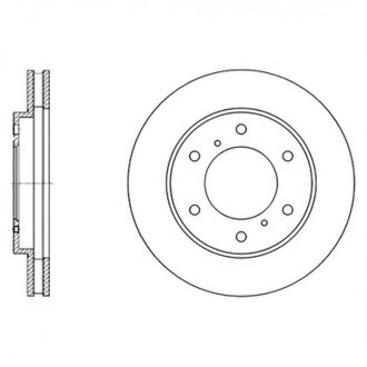 Диск гальмівний Hi-Q (SANGSIN) SD4311