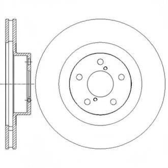 Диск гальмівний Hi-Q (SANGSIN) SD4701