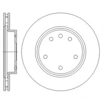 Диск гальмівний Hi-Q (SANGSIN) SD4810