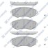 Комплект гальмівних колодок з 4 шт. дисків Hi-Q (SANGSIN) SP1144 (фото 1)