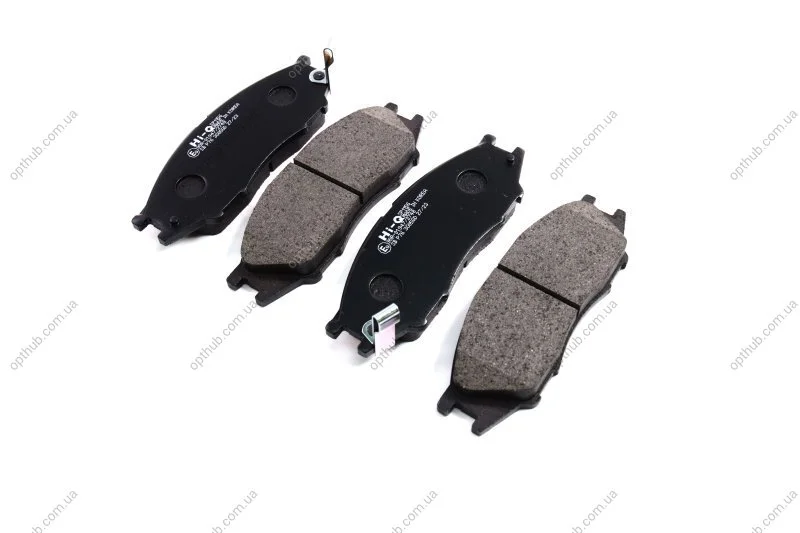 Колодка гальм. диск. SAMSUNG SM3, NISSAN ALMERA CLASSIC 06 - передн. (вир-во SANGSIN) Hi-Q (SANGSIN) SP1156 (фото 1)