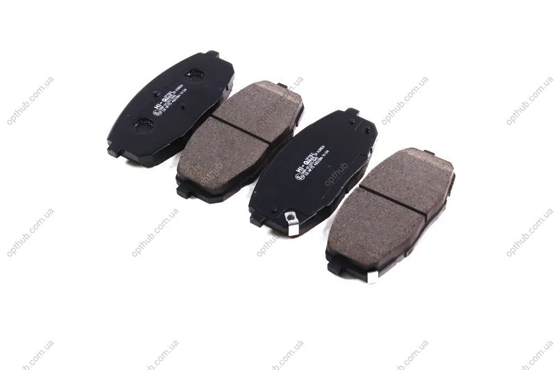 Колодка гальм. диск. KIA CARENS 1.6, 1.8, 2.0CRDI 02-06 передн. (вир-во SANGSIN) Hi-Q (SANGSIN) SP1162 (фото 1)