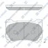 Колодки тормозные передние Hyundai Genesis (12-) Hi-Q (SANGSIN) SP1206 (фото 1)