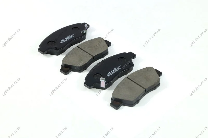 Колодка гальм. диск. HONDA CIVIC, CRX, JAZZ, STREAM 1.4I-DSI-1.7I 16V 92.04 - передн. (вир-во SANGSI Hi-Q (SANGSIN) SP1221 (фото 1)
