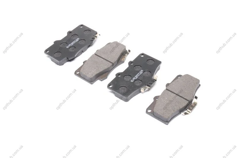 Колодка гальм. диск. TOYOTA LANDCRUISER 90 3.0D-4D 16V 00.10 - передн. (вир-во SANGSIN) Hi-Q (SANGSIN) SP1222 (фото 1)