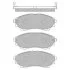Колодки тормозные дисковые передние FORD RANGER 3.0TDCI 05-;MAZDA BT-50 2.5 MRZ-CD 4*4 06- Hi-Q (SANGSIN) SP1479 (фото 1)