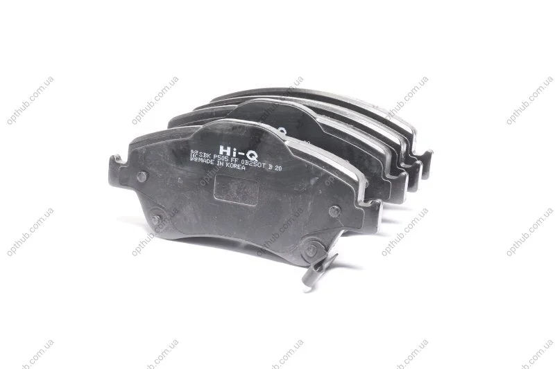 Колодка гальм. диск. TOYOTA TOYOTA AURIS 09 - передн. (вир-во SANGSIN) Hi-Q (SANGSIN) SP1500 (фото 1)