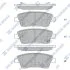 Колодки тормозные задние Hyundai Genesis (12-), KIA K9 (12-) Hi-Q (SANGSIN) SP1546 (фото 1)