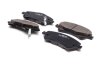 Колодки гальмівні дискові ПЕРЕДН TOYOTA AURIS 2.0D-4D 06-,2.2D-CAT 07-,AVENSIS 1.6-2.0 08-,COROLLA 2.0D -ua Hi-Q (SANGSIN) SP1580 (фото 1)